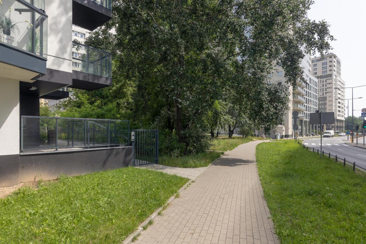 Metro Wilanowska Comfortable Apartment Warschau Exterior foto
