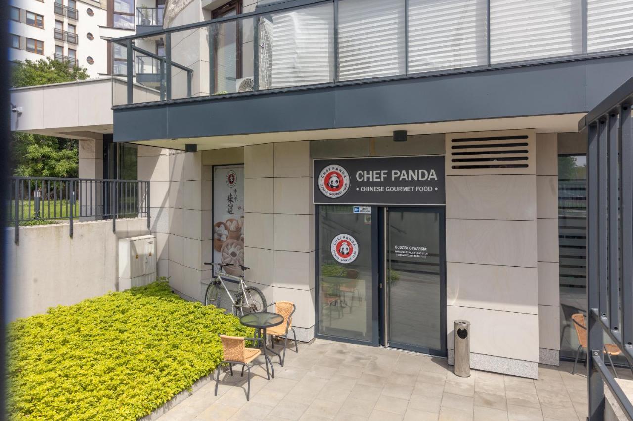 Metro Wilanowska Comfortable Apartment Warschau Exterior foto