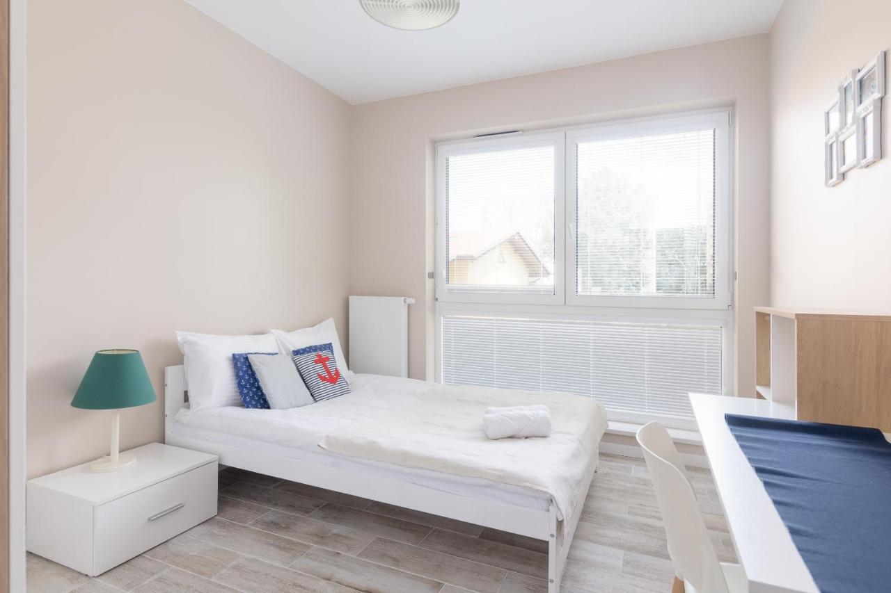 Metro Wilanowska Comfortable Apartment Warschau Exterior foto