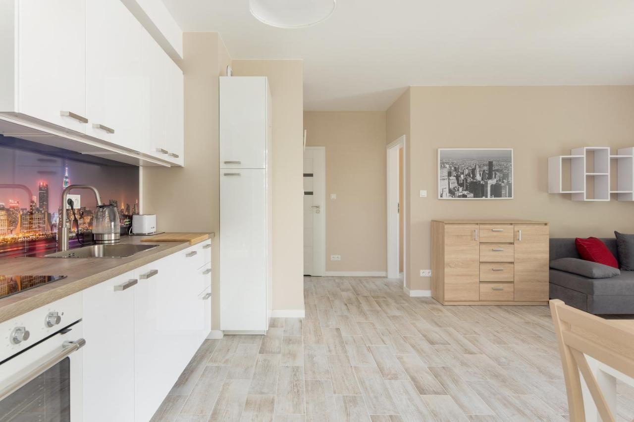 Metro Wilanowska Comfortable Apartment Warschau Exterior foto