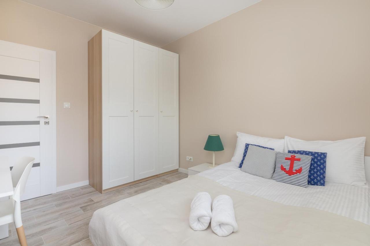 Metro Wilanowska Comfortable Apartment Warschau Exterior foto