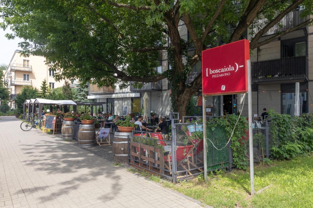Metro Wilanowska Comfortable Apartment Warschau Exterior foto