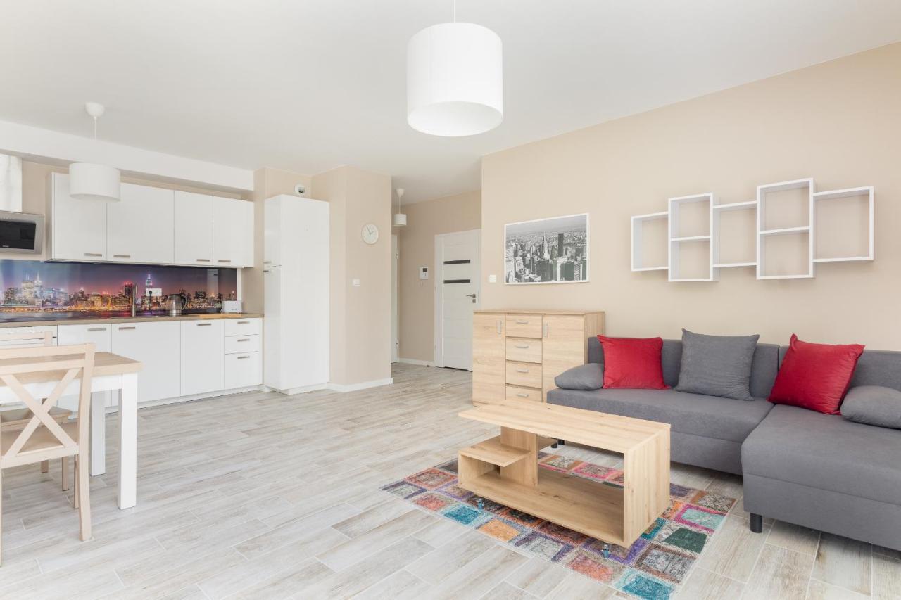 Metro Wilanowska Comfortable Apartment Warschau Exterior foto
